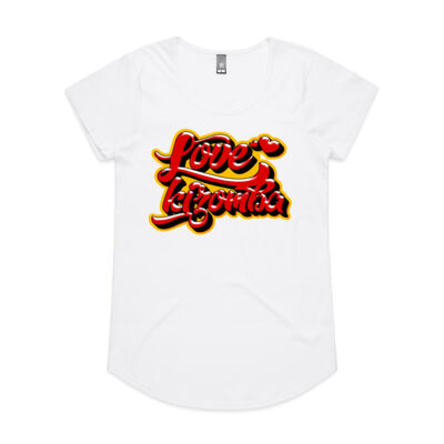 Love Kizomba Graffiti - Womens Mali Tee Thumbnail