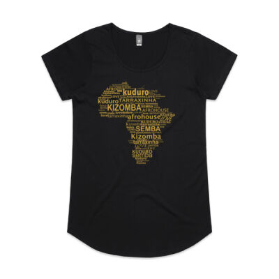 Kizomba Umbrella Gold - Womens Mali Tee Thumbnail