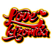 Love Kizomba Graffiti - Womens Crop Tee Design