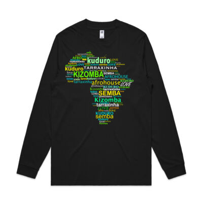 Kizomba Umbrella Green - Mens General Long Sleeve Tee Thumbnail