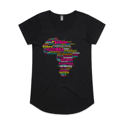 Kizomba Umbrella Pink - Womens Mali Tee Thumbnail