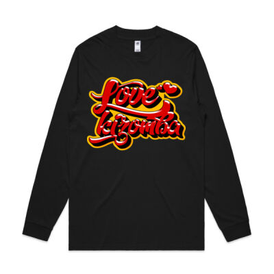 Love Kizomba Graffiti - Mens General Long Sleeve Tee Thumbnail