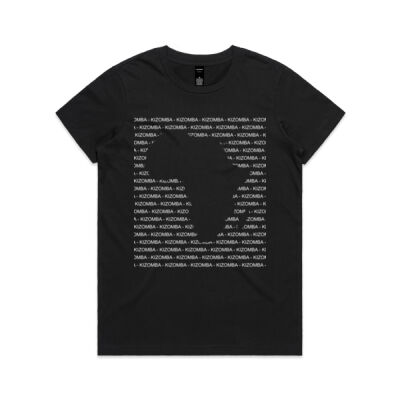 Africa Shadow  - Womens Maple Tee Thumbnail